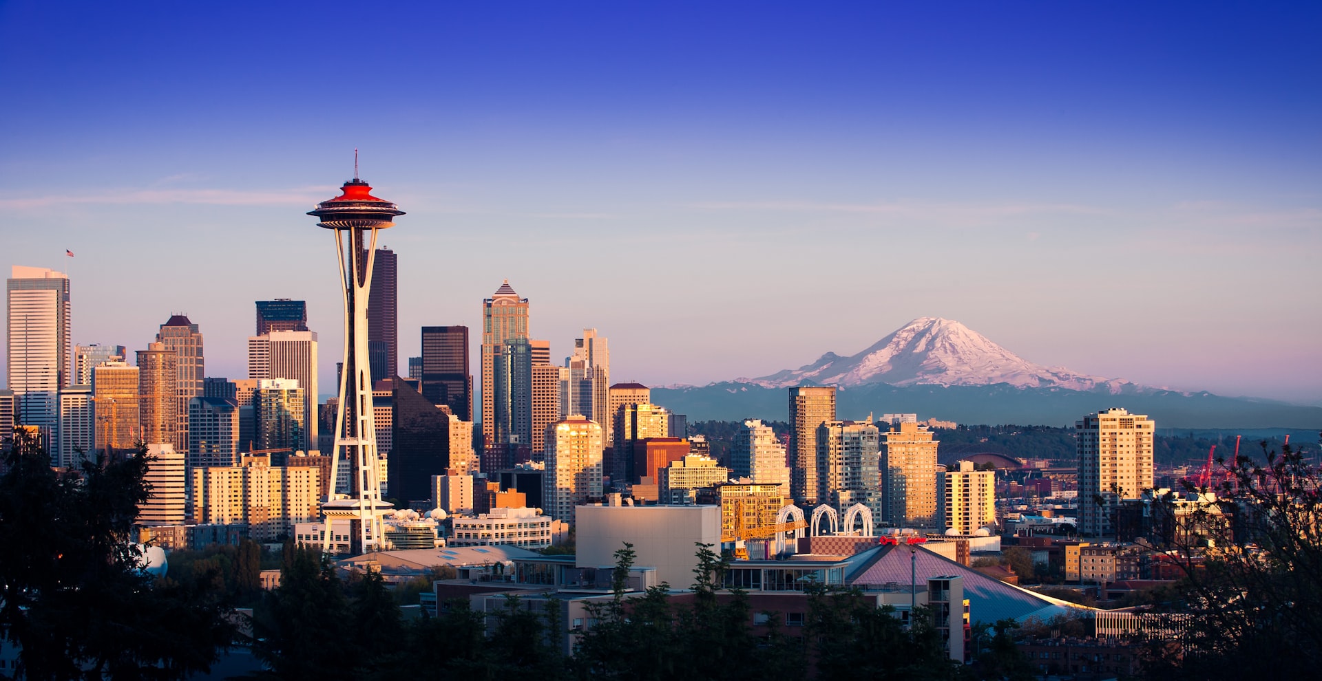 Seattle skyline — Pro IT NW headquarters
